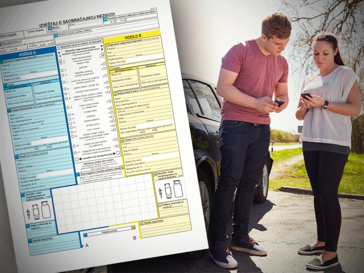 Evropski izveštaj o saobraćajnoj nezgodi